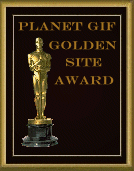 Planet GIF Golden Site Award of Honor